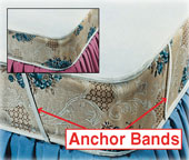 Flat Mattress Pad with Anchor Bands