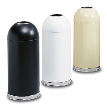 Dome Top w/ Open Top Receptacle