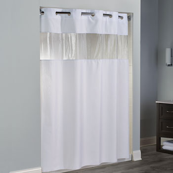 The Major 71x77 Hookless Shower Curtain