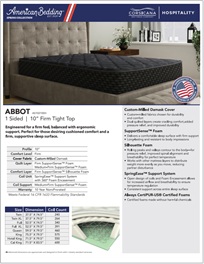 Corsicana Abbot 10 inch Firm Mattress