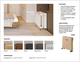 Boutique Crib Sell Sheet