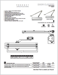 Door Closers E19BF Series