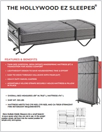 The Hollywood EZ Sleeper Details