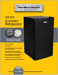 Hamilton Beach 3.2 cu. ft. Compact Refrigerator