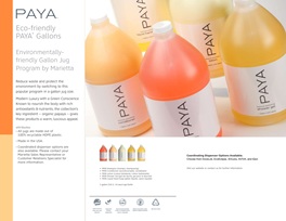 Paya Soaps Refill Gallons Details