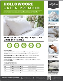 Premium Hollowcore Pillow Specifications