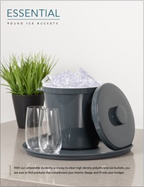 Round Ice Bucket & Room Tray