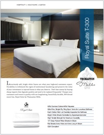 Royal Suite T300 Sheets