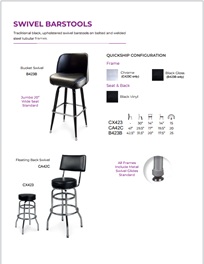 Swivel Barstools