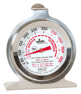 Professional Oven Thermometer w/ 2" Dia. Dial Face