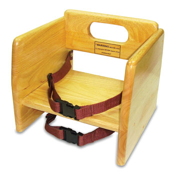 Stackable Wood Booster Seat