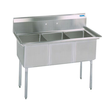 BK 3 Compartment Sinks
