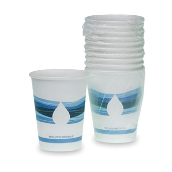 9 oz. Disposable Wrapped  Paper Cup 900/cs