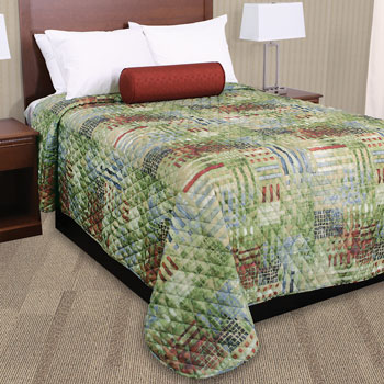 Trevira Quilted Polyester Bedspreads - CityScape