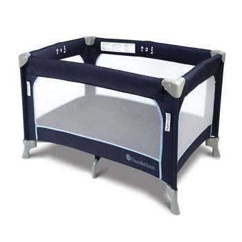 SleepFresh Celebrity Portable Crib; Midnight Blue