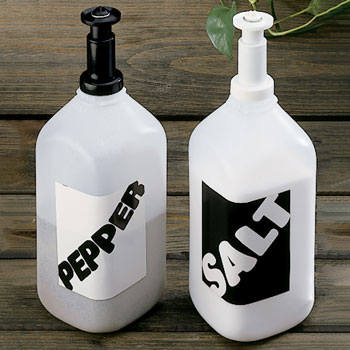 Salt & Pepper Shaker Refill Dispensers