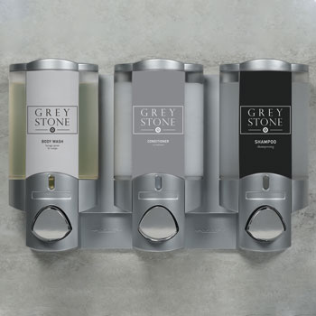 Aviva GreyStone Shower Dispensers
