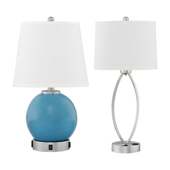Brushed Steel Lamps - Dream Collection