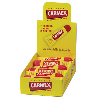 Carmex Original Lip Balm Tube; 12ct/pk