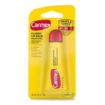 Carmex Classic Lip Balm Tube - 6/pk.