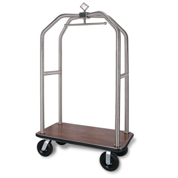 Diamond Deluxe S.S. Luggage Carrier; Brushed Chrome