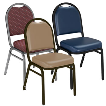 Dome Back Stack Chairs