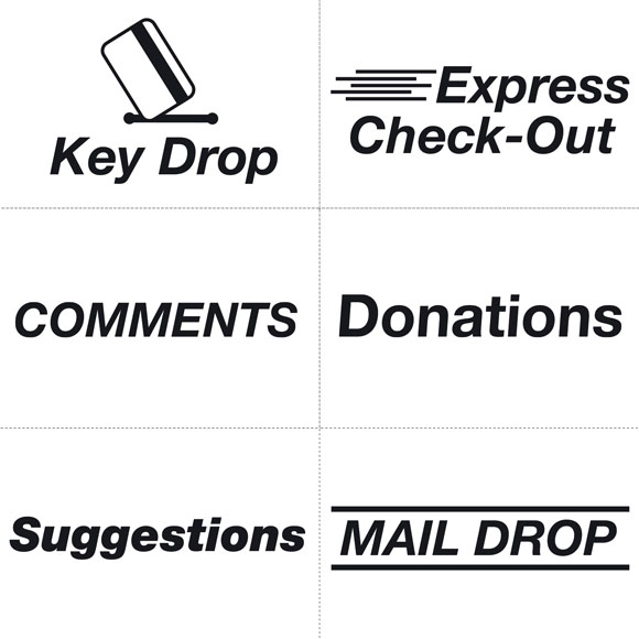 Metal Donation Suggestion Key Drop 7 x 8.4 x 5.5 Express Checkout Comments Sales Lead Box 11118-BLUE FixtureDisplays Blue Box 