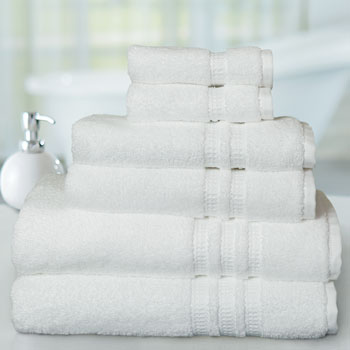 HygroCotton 100% Cotton White Luxury Towels