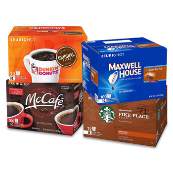 Assorted K-Cups for K-Cup Brewers
