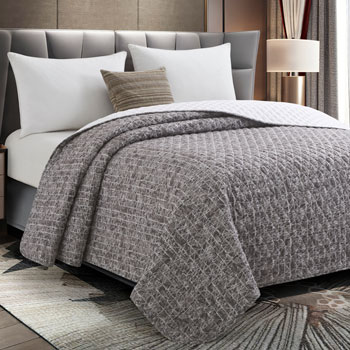 Quilted Polyester Lattice Bedspreads