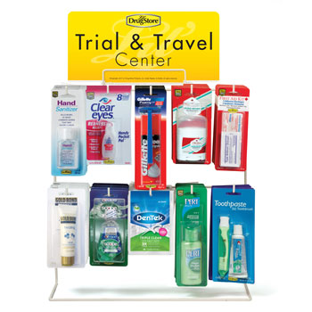 Lil' Drug Store Trial & Travel Center 54-Piece Counter Display