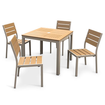 Perma-Wood Outdoor Stackable Tables and Chairs