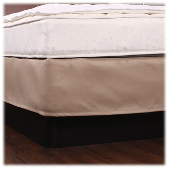 LodgMate Shantung Style Box Spring Covers