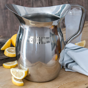 3 qt. Stainless Steel Bell Pitcher