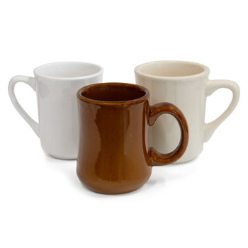 8 oz. Ceramic Coffee Cups
