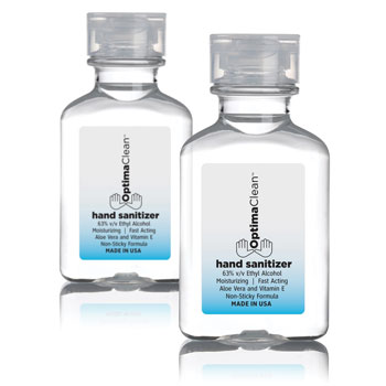 OptimaClean 1 oz. Hand Sanitizer Bottles - 144/cs