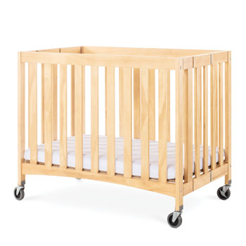 Travel Sleeper Commercial Wood Folding Crib