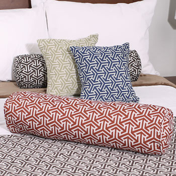 Tri'Aro Decorative Square Pillows & Bolsters
