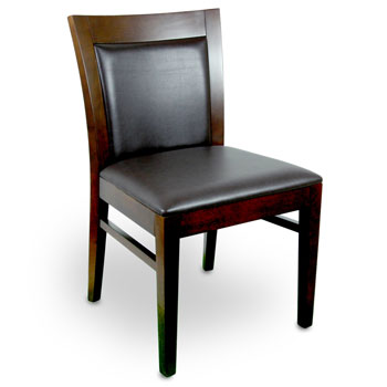Upholstered Square Inset Back Chairs & Stools