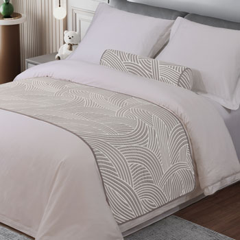 Valley Designer Bed Scarves & Bolster Pillows