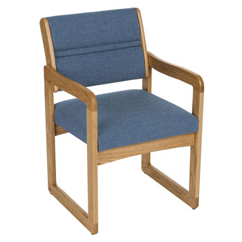 Hotel Sled Base Chair with Arms