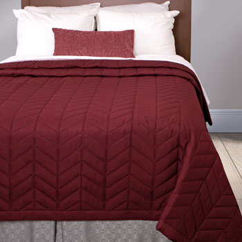 Willow Reversible Pinsonic Quilted Coverlets