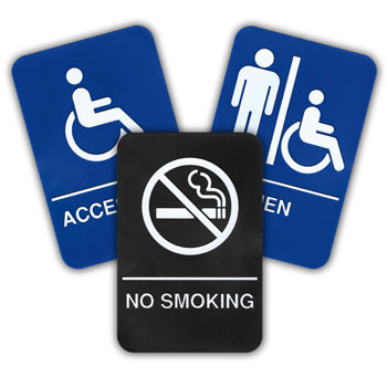 ADA Braille Signage 6"x9" ADA Braille Signage 6"x9"