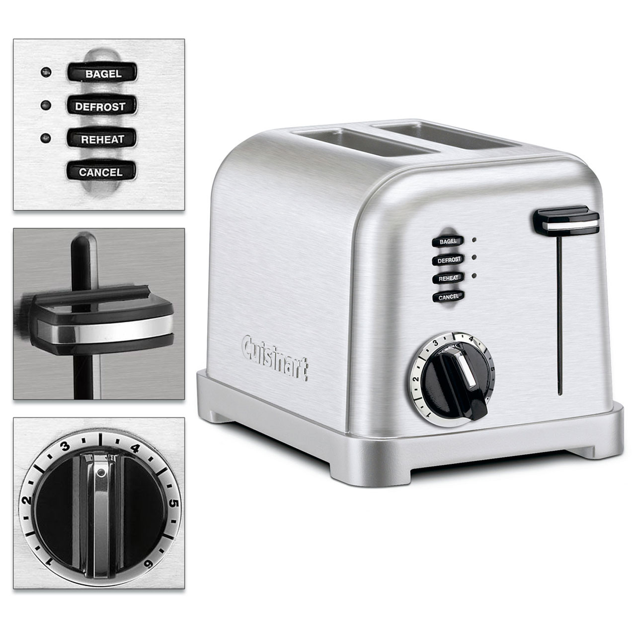 Cuisinart® Stainless-Steel Commercial Toasters Cuisinart® Stainless-Steel Commercial Toasters