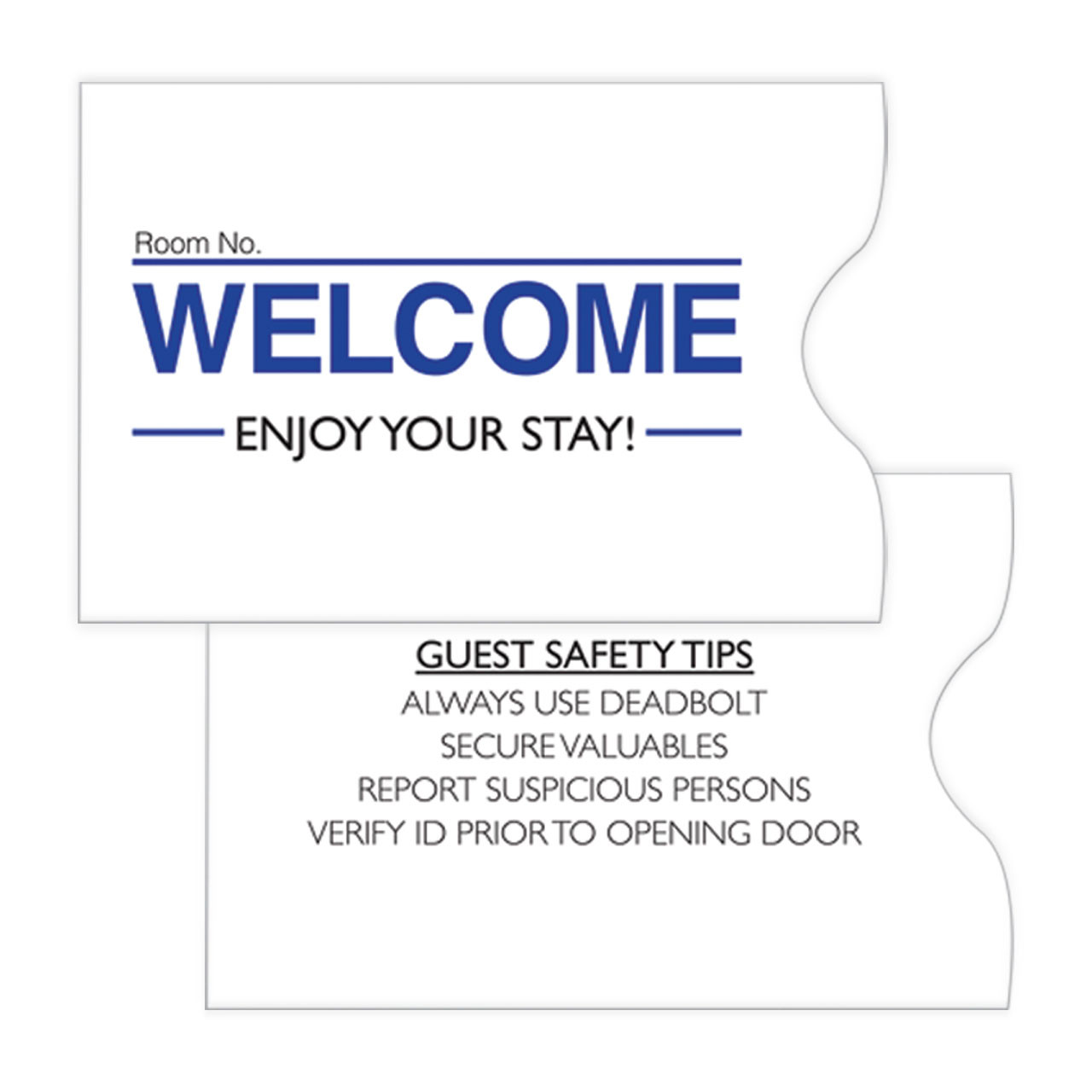 Hotel Key Card Envelopes