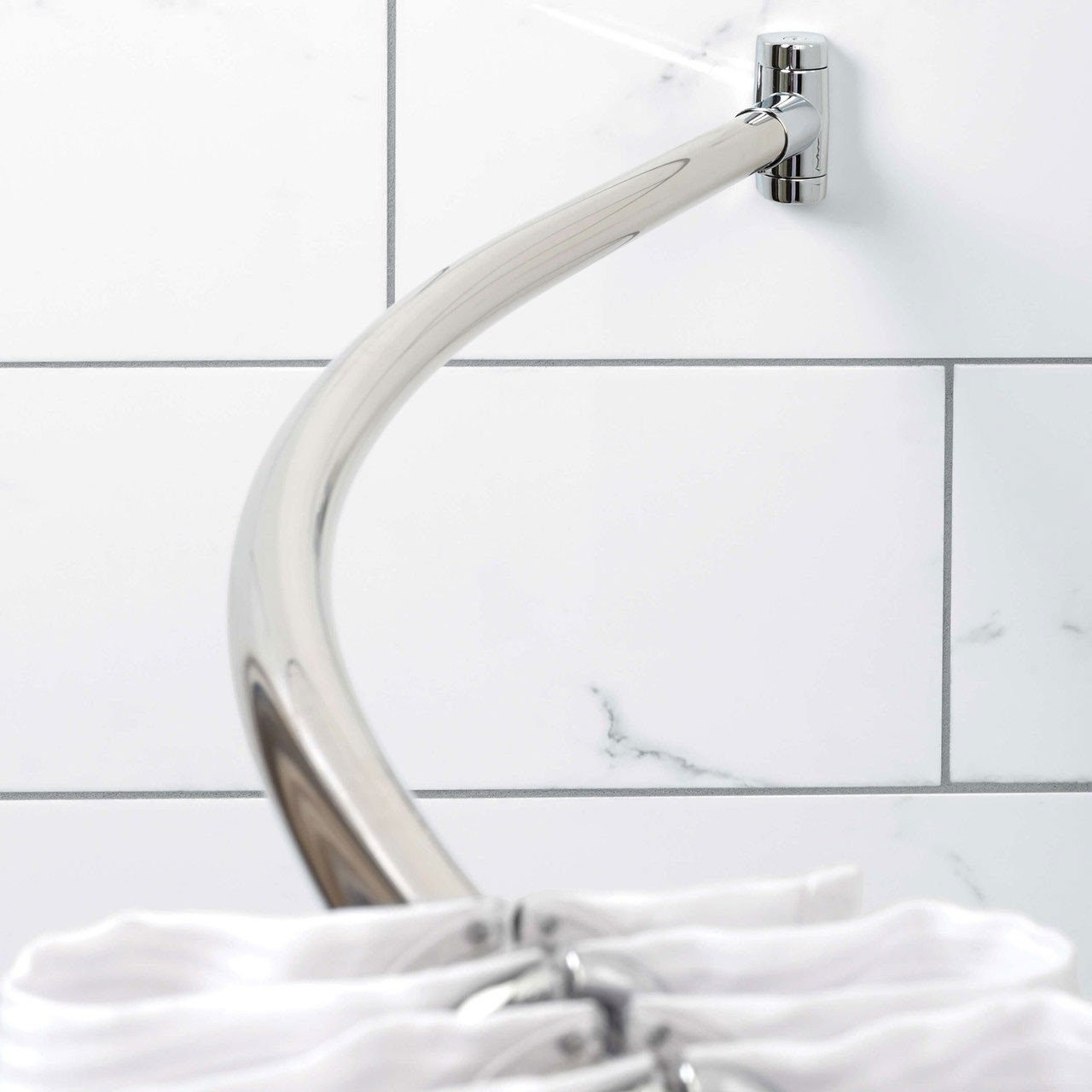 Curved Shower Rod Curved Shower Rod