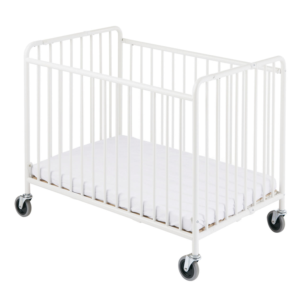 Hotel Steel Stowaway Folding Cribs