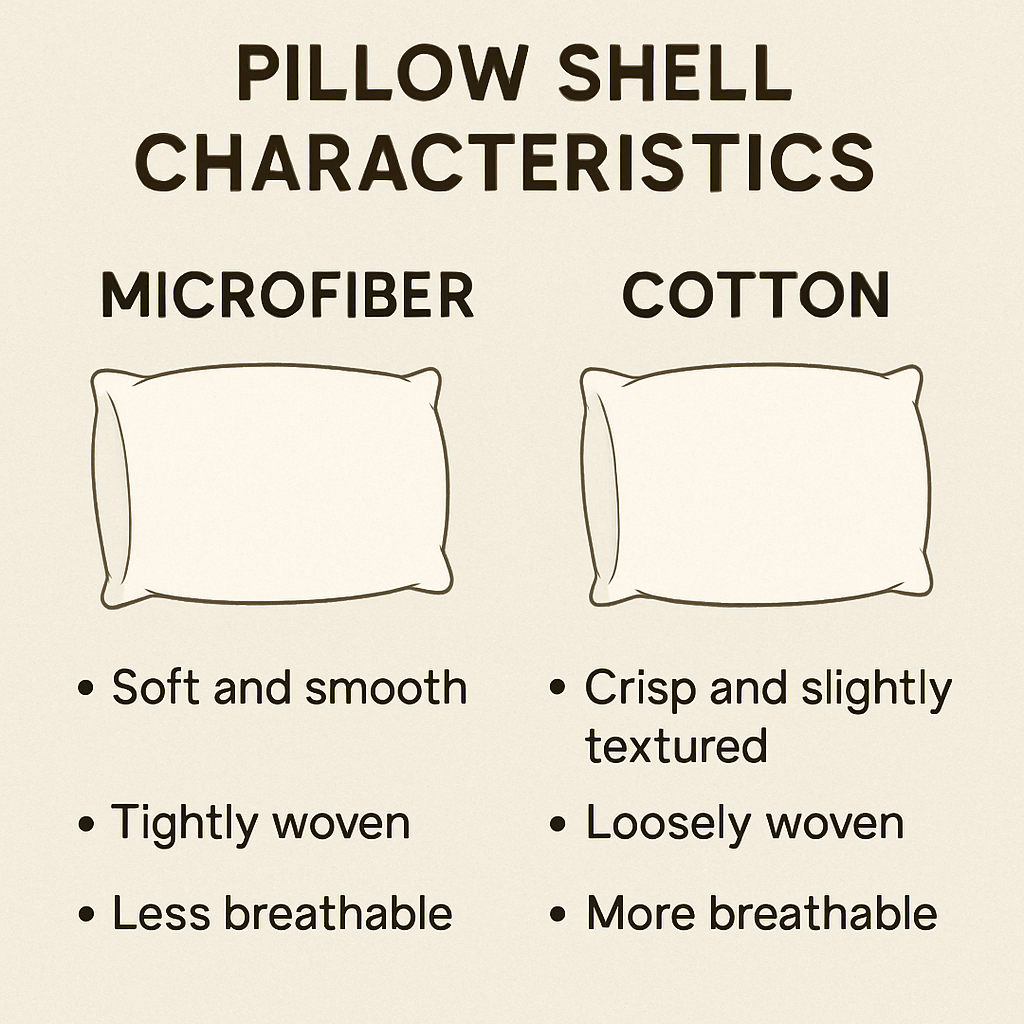 Pillow Shell Characteristics Pillow Shell Characteristics