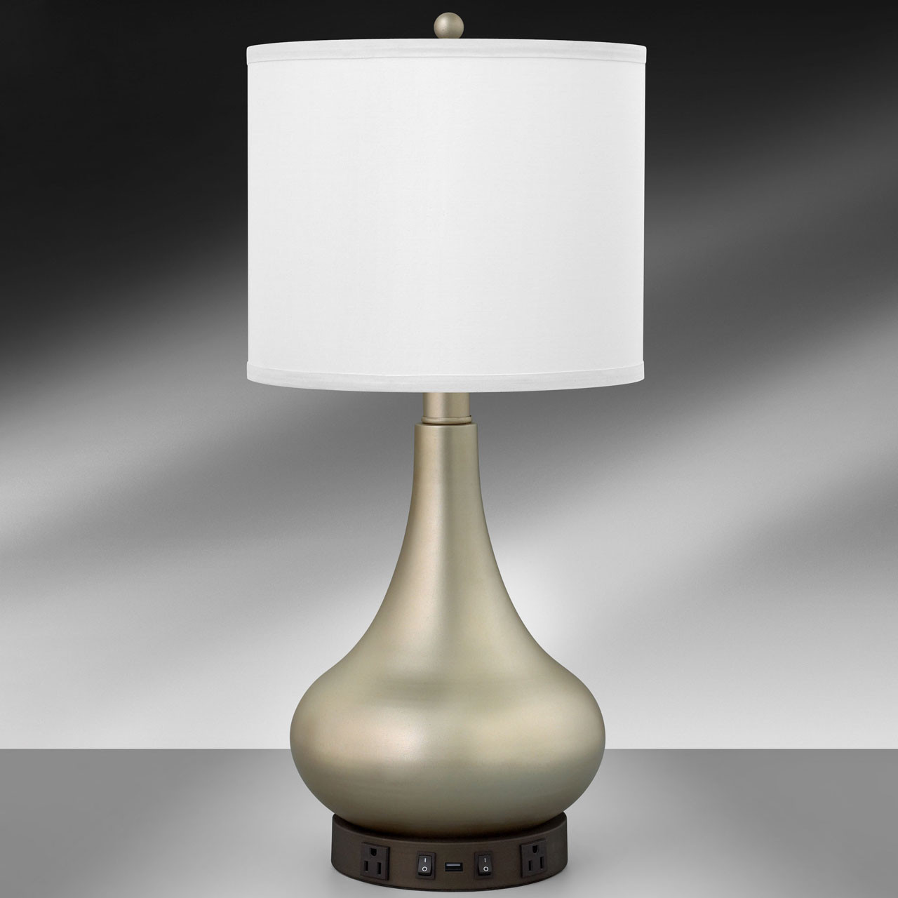 Truly Yours Champagne Accent Lamp